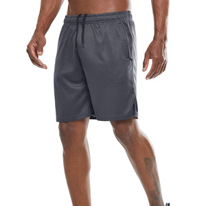 Short de survêtement pour hommes avec broderie en détresse et strass pour l'été Vente en gros de joggings en coton éponge français pour l'été - Product Image 3