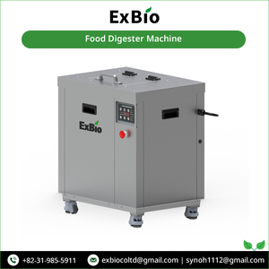 Digestor de Alimentos Exbio de Alta Calidad para Uso Comercial y Doméstico, Capacidad de 25 kg/día, Digestor Anaeróbico de Acero Inoxidable con Silenciador - Product Image 5