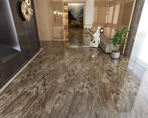 กระเบื้องปูพื้นพอร์ซเลนสีดำสไตล์ญี่ปุ่นขนาด1000x1000มม. รับประกัน4ปีวัสดุหรูหราเวียดนามขายดีดีไซน์ทันสมัย - Product Image 2