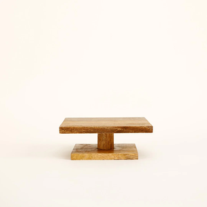 Soporte de pastel de madera Diseño rústico Personalizado hecho a mano Utensilios para hornear Herramientas Soporte de pastel de madera mejor venta - Product Image 5