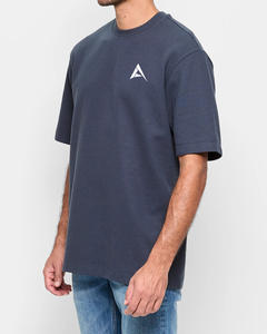 Personnaliser en gros 100% t-shirt surdimensionné léger de haute qualité pour hommes col rond personnaliser logo et impression numérique - Product Image 3