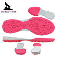 Semelle de chaussure de football en caoutchouc antidérapante professionnelle Wolf Brand, légère, durable, haute performance, respirante, pour l'entraînement