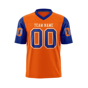 Uniforme de Fútbol Americano para Hombre al por Mayor, 200GSM, Poliéster Transpirable, Impresión por Sublimación, Ropa Deportiva para Entrenamiento y Partidos de Equipo - Product Image 3