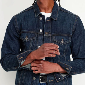 Chaqueta de Mezclilla de Alta Calidad al Mejor Precio, con Cuello Alto, Estilo Urbano, Diseño de Última Moda, Superventas - Product Image 2