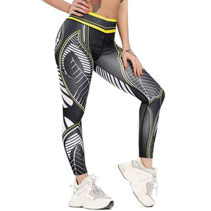 Leggings Deportivos de Compresión con Logotipo Personalizado, Pantalones de Yoga para Fitness, Leggings de Entrenamiento para Mujer - Product Image 4