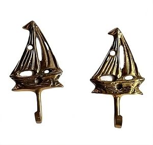 Brass Antique Tree Design <b>Wall</b> Hook Set of 3 High Quality Multipurpose <b>Wall</b> <b>Mount</b> Hook Home & Office Decoration Accessories - Product Image 3