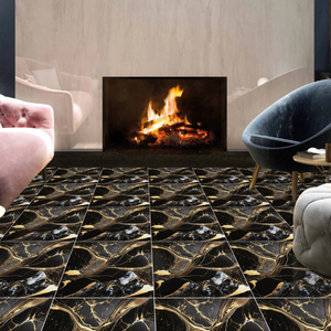 60x60 cm floor <b>tiles</b> high gloss porcelain vitrified GVT PGVT luxury living room bedroom flooring <b>mirror</b> finish 600 MM X 600 MM - Product Image 6