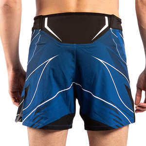 Shorts MMA de fabrication pakistanaise à prix avantageux, contraste de couleurs, shorts MMA de haute qualité et confortables pour hommes, shorts de sport OEM - Product Image 3