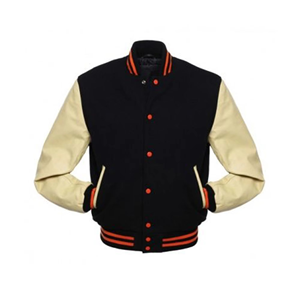 Chaqueta Varsity de Lona con Capucha, Estilo Béisbol Universitario, Personalizada, de Alta Calidad, con Cuello Alto, para Hombre - Product Image 6