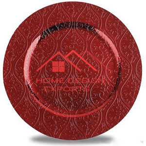 2025 plaque de chargeur en métal forme ronde Siler fini maison hôtel Restaurant service de nourriture utiliser plaque de chargeur en métal - Product Image 3