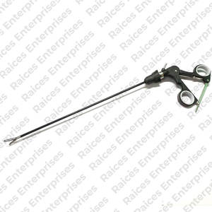 Gran oferta, instrumento Médico Quirúrgico Manual, juego laparoscópico, pinzas de tijera laparoscópica de acero inoxidable de alta calidad - Product Image 2