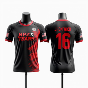 Hombres personalizado sublimado Softball baloncesto fútbol pesca jerseys transpirable alta calidad cuello redondo conjuntos de ropa deportiva - Product Image 1