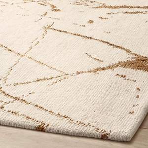 Tapis d'appoint antidérapant, rembourré, noué à la main, en laine et soie, style abstrait oriental, haute qualité, résistant aux taches, adapté aux animaux domestiques, le plus vendu - Product Image 2