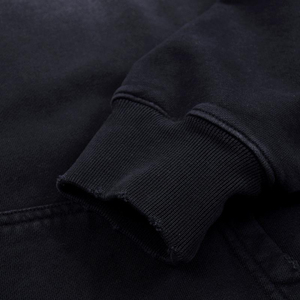 Sweat à capuche Vintage de haute qualité pour hommes épais 100% coton Logo personnalisé Streetwear sweats vierges teint uni pour l'automne - Product Image 6