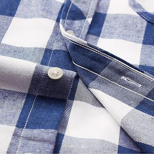 Chemise en flanelle pour homme à prix avantageux, respirante, sur mesure, vente chaude, confortable, tendance, vêtements actifs, chemise en flanelle pour homme avec le meilleur style - Product Image 5