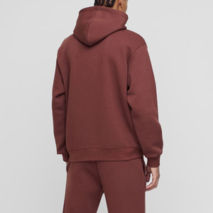 OEM High Quality Winter Embroidered Pullover Men's Oversized Custom Logo Blank Heavyweight Drop Shoulder Streetwear <b>Hoodie</b> - Product Image 3