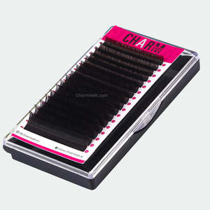 Pestañas de color marrón oscuro de alta calidad, precio competitivo, visones al por mayor, abanico de pestañas a granel personalizado, etiqueta privada C CC D DD - Product Image 6