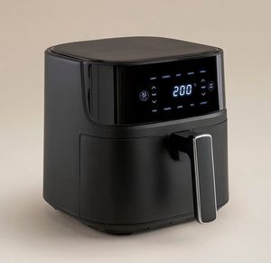 5.1-6.0L Touch Screen Air Fryer with Plastic Body double Basket Stainless Steel Air Fryer with Manual <b>Timer</b> for sale to Europe - Product Image 4