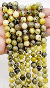 Las Mejores Cuentas de Piedras Preciosas de Serpentina Redondas de 8 mm para la Fabricación de Joyas, Disponibles al por Mayor, Modelo RB-SERP-8 de Anshul Impex - Product Image 6