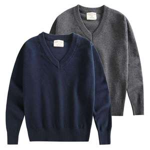 Pull d'hiver en mélange de coton, chaud, doux et confortable, fournisseur d'uniformes scolaires - Product Image 1