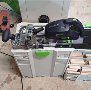เครื่องขัดผนัง Festool LHS 2 225 CTM 36-Set 400W ไฟฟ้าปรับความเร็วได้ 150 มม. 8.8 นิ้ว สำหรับงานอุตสาหกรรมและงาน DIY แบบยาวพิเศษ พร้อมไฟ LED รุ่นขายดี - Product Image 4