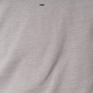 เสื้อยืดพิมพ์ลายสำหรับผู้ชายเสื้อยืดผ้าฝ้าย100โลโก้เข้ารูปผ่อนคลายแบบคลาสสิก - Product Image 2