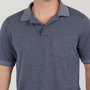 Polo pour hommes design personnalisé uni vierge haute qualité, respirant, vêtements d'été, polos de golf à sublimation - Product Image 3