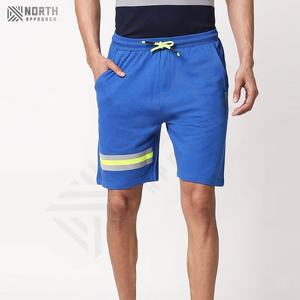 กางเกงขาสั้นผู้ชายลายใหม่สั่งทำจากโรงงาน ใส่สบาย แห้งเร็ว ผ้าโพลีเอสเตอร์/ผ้าฝ้ายแคนวาส เหมาะสำหรับฤดูร้อน - Product Image 1