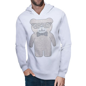 Sudaderas con Pedrería para Hombre, Diseño Personalizado, 100% Algodón, Forradas, Impermeables, para Invierno, Uso en Exteriores, Servicio OEM - Product Image 2