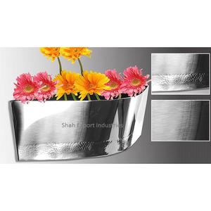 Floreros de Metal de estilo nórdico, jarrones de lujo chapados en plata para el hogar, sala de estar, mesa decorativa, jarrón Floral de aluminio - Product Image 5