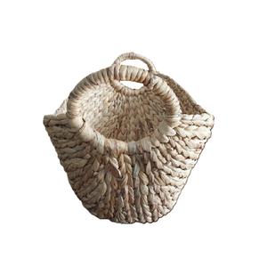 Paniers de jacinthe d'eau ovales fabriqués à la main de haute qualité conteneurs de stockage naturels multifonctionnels pour boissons nourriture fruits-taille L80 - Product Image 1