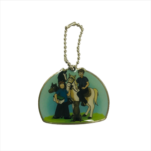 Etiqueta de Equipaje Personalizada de Acero Inoxidable con Diseño Moderno y Elegante, con Cadena de Bolas e Impresión Troquelada, Forma Redonda para Asociaciones - Product Image 1