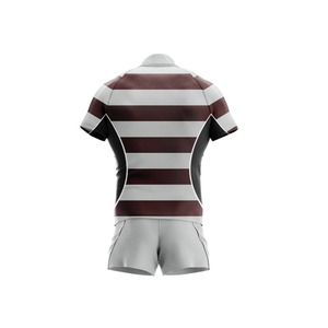 Dernier modèle Uniformes de rugby à sublimation sportive de qualité unique Uniforme de rugby à conception imprimée avec logo en polyester 100% - Product Image 5