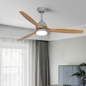 Ventilador de Techo Moderno HC con Luz, 3 Aspas, Motor DC, LED, Control Remoto, Regulable, 6000K, Cuerpo Metálico, Garantía de 10 Años - Product Image 6