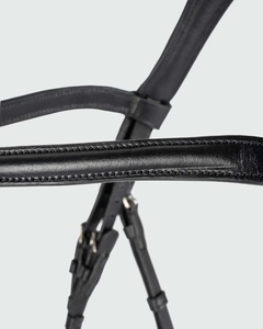 Precio al por mayor Brida de caballo Venta al por mayor Negro Heavy Strong Duty Real Indian Leather Horse Brida para la venta - Product Image 2