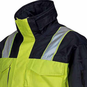 OEM Wholesale Factory Directly Customizable Industrial Hi Vis <b>Reflective</b> Safety Waterproof Safety <b>Jackets</b> for <b>Men</b> - Product Image 4