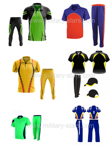 Neue maßge schneiderte Sublimation Cricket Uniform Kit T-Shirt und Hose Custom Cricket Match Wear Grillen Uniformen - Product Image 2