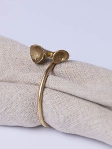 Vente chaude Mariage Or Ronds De Serviette Restaurant Or Accessoires Ronds De Serviette En Métal En Acier Inoxydable Anneaux De Serviette De Mariage - Product Image 6