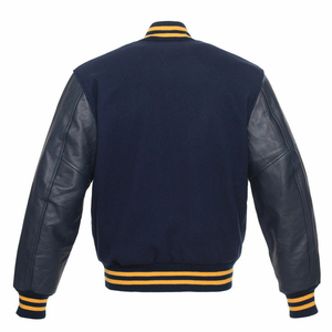 Dernière conception du fabricant direct veste d'hiver pour hommes taille XL Offre Spéciale à capuche Streetwear PU Letterman cuir printemps - Product Image 3