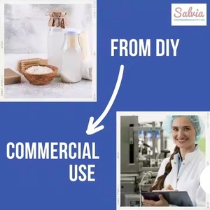 Polvo de goma guar | Grado puro y cosmético | Agente espesante y estabilizador para formulaciones de cuidado de la piel, cuidado del cabello y belleza DIY - Product Image 4