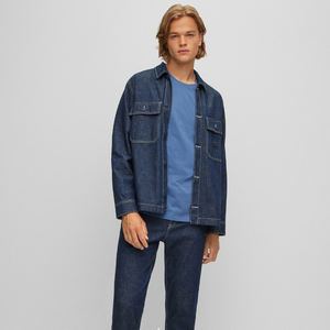 เสื้อยืดสตรีทแวร์คอตตอนทรงหลวมสไตล์ฮิปฮอป พิมพ์ลายโลโก้ได้ตามสั่ง ไซส์ใหญ่พิเศษ เสื้อยืดคลาสสิกสำหรับผู้ชาย - Product Image 3