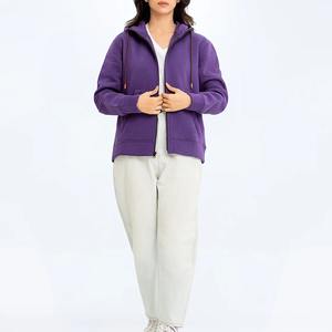 <b>Women</b> <b>Zipper</b> Hoodies Wholesale <b>Women</b> Slim Fit <b>Zipper</b> Hoodies Different Color Plain breathable <b>Zipper</b> <b>Hoodie</b> for <b>Women</b> - Product Image 6