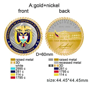 Personalis Cheap Manufactural Coin Metal Crafts Custom Logo Collection Brass 3d Blank Custom Challenge Coin