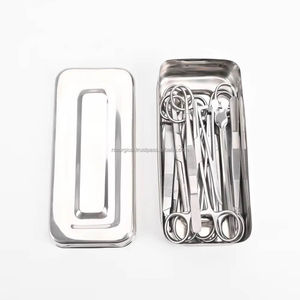 Kit de Instrumentos Quirúrgicos de Acero Inoxidable para Neurocirugía, Craneotomía Espinal, 32 Piezas, Manual, Reutilizable, Certificado CE Clase II - Product Image 6