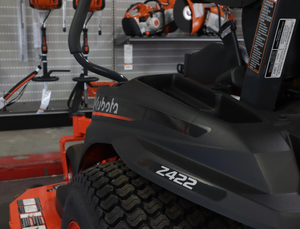 En stock : Tracteur de pelouse professionnel Kubota ZD1211 Diesel à braquage zéro, tondeuse autoportée robuste pour l'aménagement paysager - Product Image 6