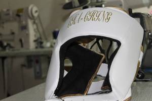 Casque de boxe de haute qualité, écologique, respirant, en cuir de vache, pour l'entraînement, casque de boxe personnalisé - Product Image 3