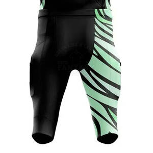 ชุดยูนิฟอร์มอเมริกันฟุตบอลแบบสั่งทำพิเศษ เสื้อเจอร์ซีย์ กางเกง ชุดทีม พร้อมปักโลโก้ ชื่อ หมายเลข ผ้าระบายอากาศได้ดี - Product Image 6