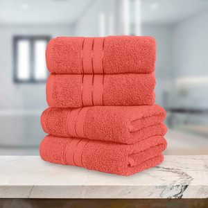 Ensemble de serviettes de main en coton turc 100% de luxe doux et à séchage rapide pour le bain lavage du visage plage hôtel utilisation écologique - Product Image 5
