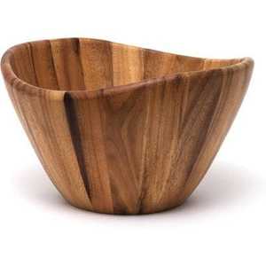 Tazón de servir de madera de mango macizo de calidad superior precio al por mayor técnica pulida hecha a mano para restaurantes domésticos y uso en hoteles - Product Image 4