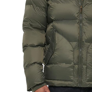 Doudoune matelassée à capuche pour homme Doudoune décontractée de haute qualité pour homme Vêtements chauds Couleur verte - Product Image 6